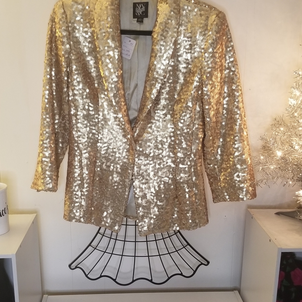 Sequined blazer - Picture 5 of 7